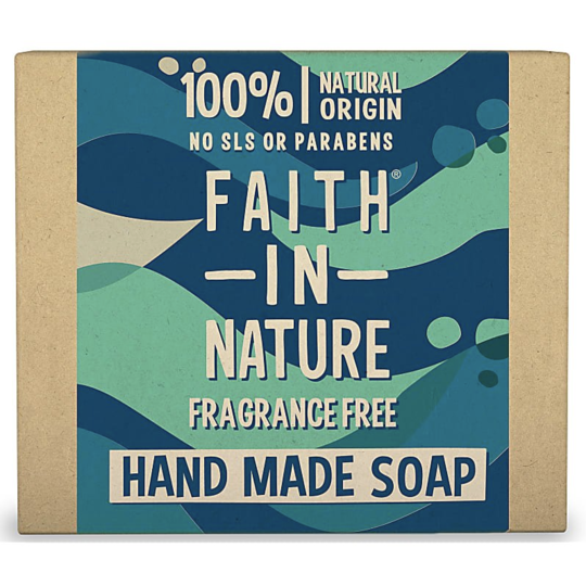Faith In Nature Fragrance Free Soap 100g