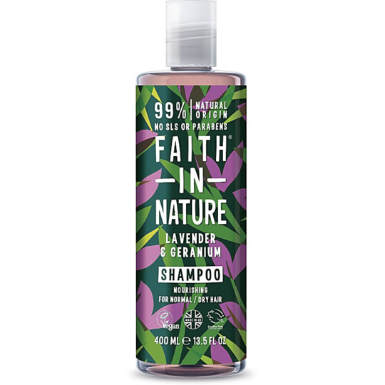 Faith In Nature Lavender and Geranium Shampoo 400ml