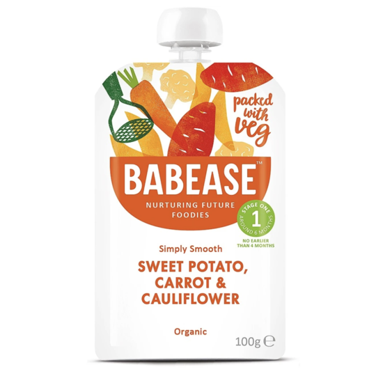 Babease Organic Sweet Potato & Chickpea Stew 7m+ 130g