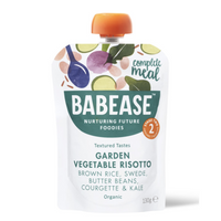 Babease Organic Garden Vegetable Risotto 7m+ 130g