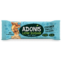 Adonis Natural Low Sugar Vanilla Nut Bar 35g