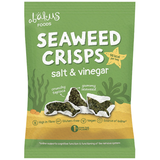 Abakus Seaweed Crisps - Salt & Vinegar 18g