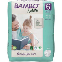 Bambo Nature Nappies - Size 6 XXL (20 pack size)