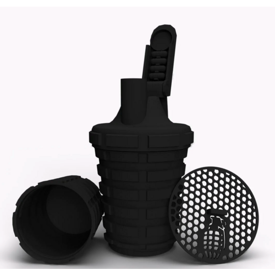 GRENADE PROTEIN SHAKER BLACK