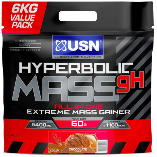 USN Hyperbolic Mass - Mass Gainer Shake Chocolate 6kg