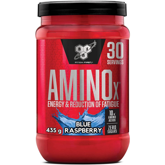 BSN AMINO X Blue Raspberry Flavour 435g