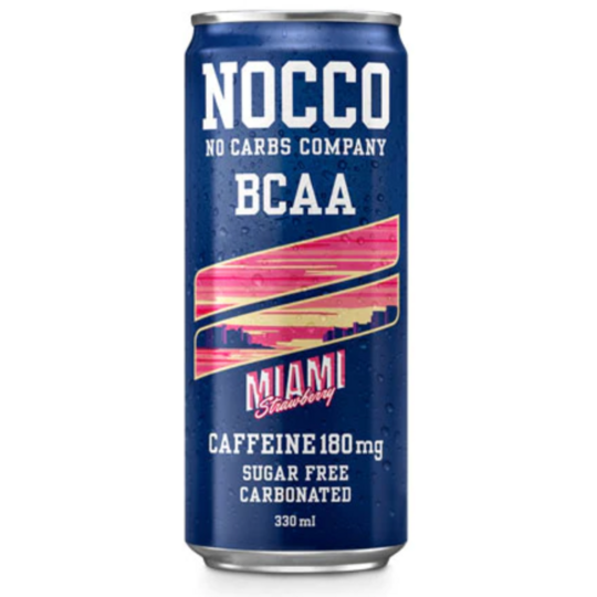 NOCCO BCAA Miami Strawberry 12 x 330ml