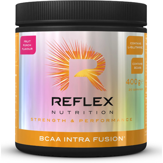REFLEX NUTRITION  BCAA INTRA FUSION FRUIT PUNCH 400g