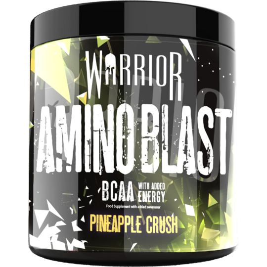 Warrior Supplements Amino Blast BCAA Powder Amino Acids 270g - Pineapple Crush