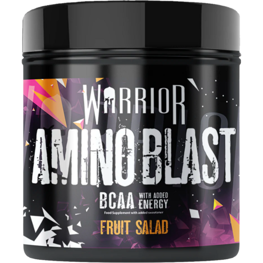 Warrior Supplements Amino Blast BCAA Powder Amino Acids 270g - Fruit Salad