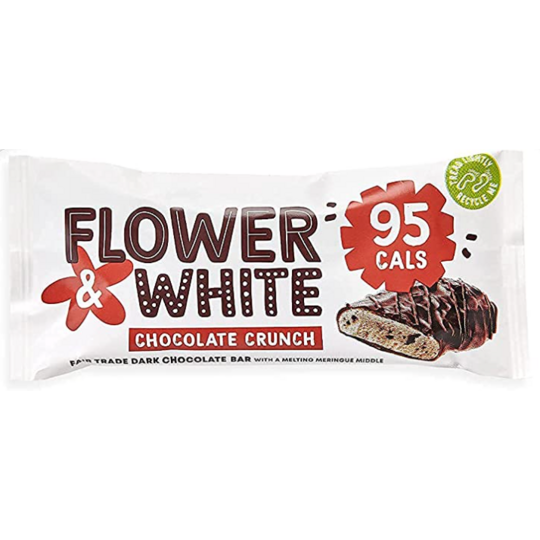 Flower and White Chocolate Crunch Meringue Bar 20g x 15 bars
