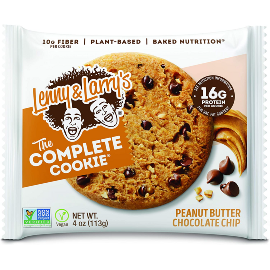 Lenny and Larry's The Complete Cookie Peanut Butter Chocolate Chip 12 x 4oz Cookies