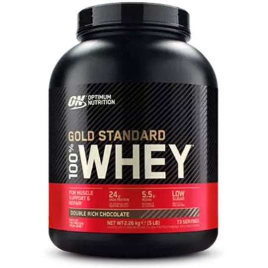 Optimum Nutrition Gold Standard 100% Whey Powder Double Rich Chocolate 2.2kg