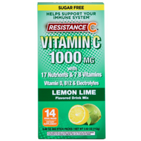 Resistance C Vitamin C 1000 mg - Lemon Lime 14 Sachets