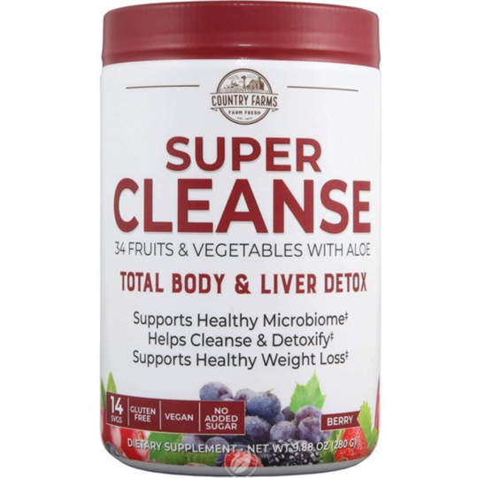 Country Farms Super Cleanse, Organic Super Juice Cleanse 280g