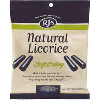 RJ's Licorice Soft Eating Licorice Bag 300g