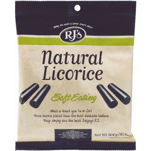 RJ's Natural Licorice 300g