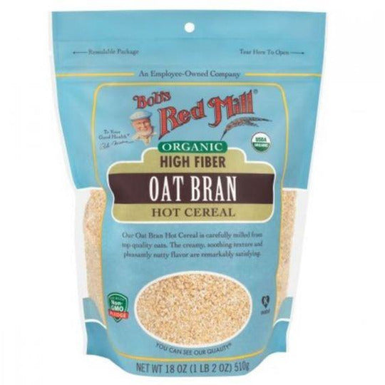 Bobs Red Mill Organic Oat Bran Cereal 510g
