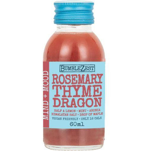 Bumblezest Mind & Mood Rosemary Thyme & Dragon Fruit 60ml