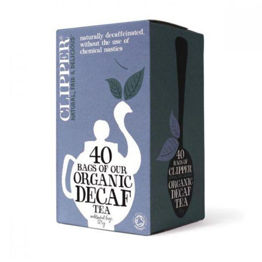 Clipper Organic Fair Trade Decaf Black Tea (40 Bags)