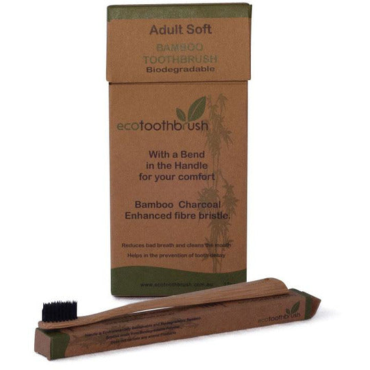 Eco Toothbrush Charcoal Toothbrush - Adult Soft