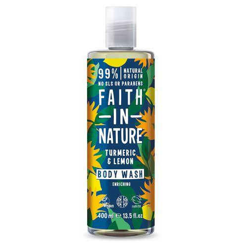 Faith In Nature Turmeric and Lemon Body Wash 400ml