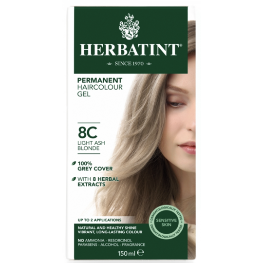 Herbatint 8C Light Ash Blonde 150ml