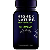 Higher Nature Chromium 200mcg 90 Vegan Tablets