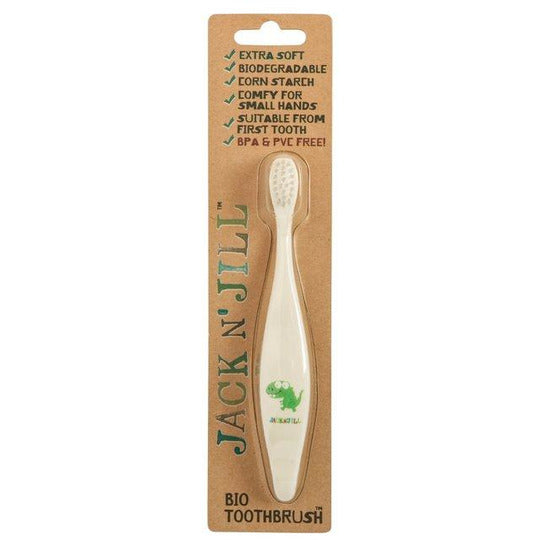 Jack N Jill Compostable Biodegradable Dino Toothbrush Single