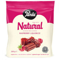 Panda All Natural Raspberry Liquorice 200g
