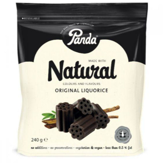 Panda Liquorice Pieces - Resealable Bag 240g