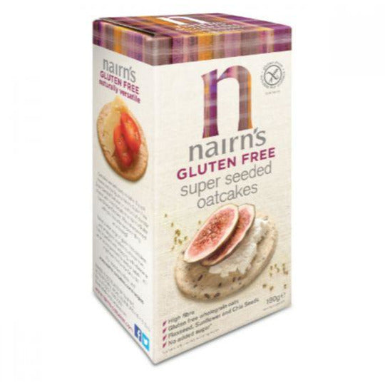 Nairn's Gluten Free Super Seeded Oatcake 180g
