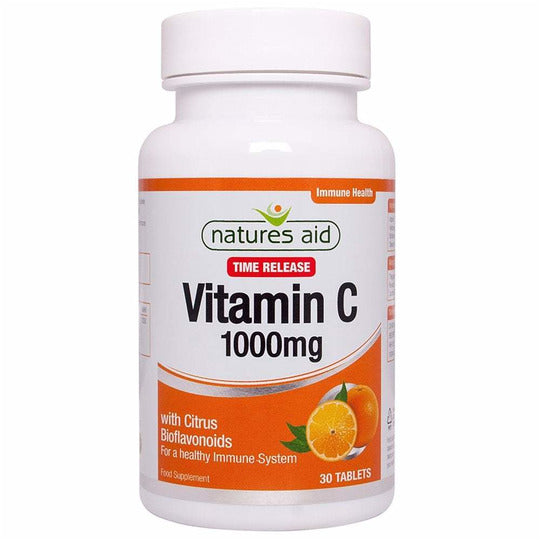 Natures Aid Vitamin C 1000mg Tablets - Time Release 90s