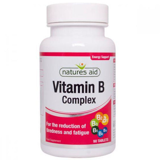 Natures Aid Vitamin B Complex Tablets 90s