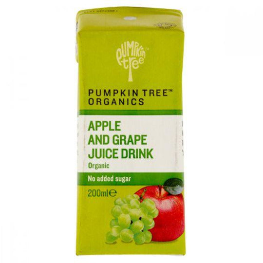 Pumpkin Tree Organic Apple & Grape Juice 200ml