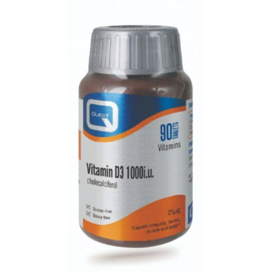 Quest Vitamin D3 1000iu Tablets 90s