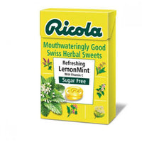 Ricola - Lemon Mint Sugar Free With Stevia 45g