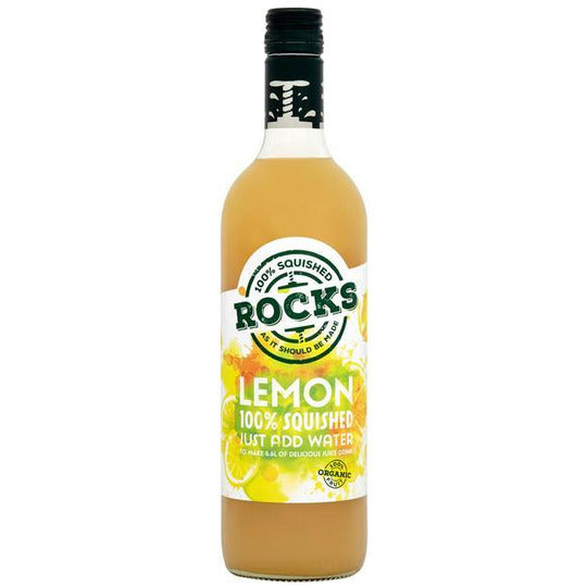 Rocks Organic Lemon Squash 740ml
