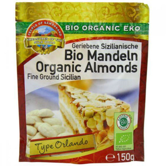 Pearls Of Samarkand White Almond Flour - Fairtrade 150g
