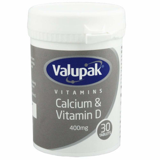 Valupak Calcium and Vitamin D - 30 Tablets
