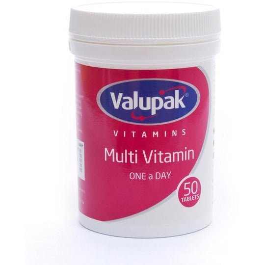 Valupak Multivitamins One A Day - 50 Tablets
